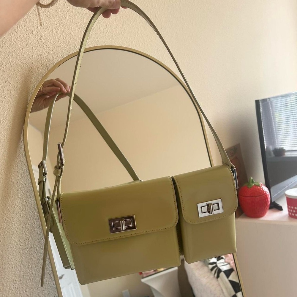 By Far Billy Green Shoulder Bag - Picture 2 of 7
